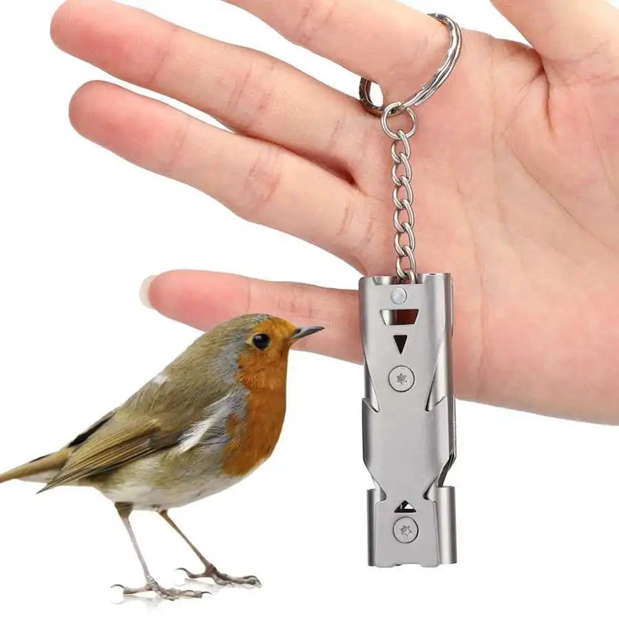 Ultrasonic Training Two- Whistle Back Bird Training Tool