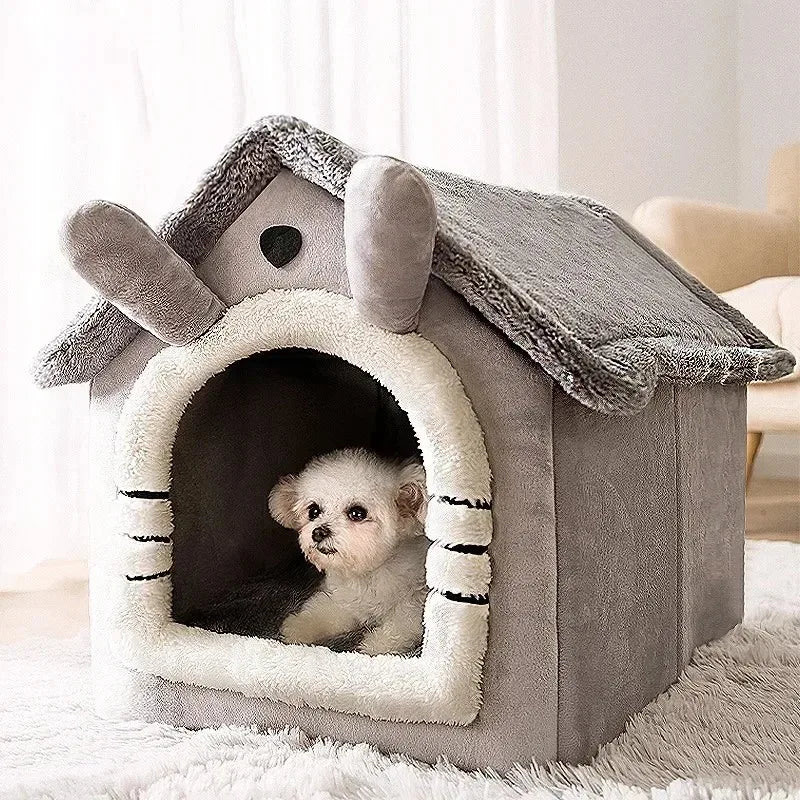 Removable Cushion Enclosed Pet Tent For Kittens