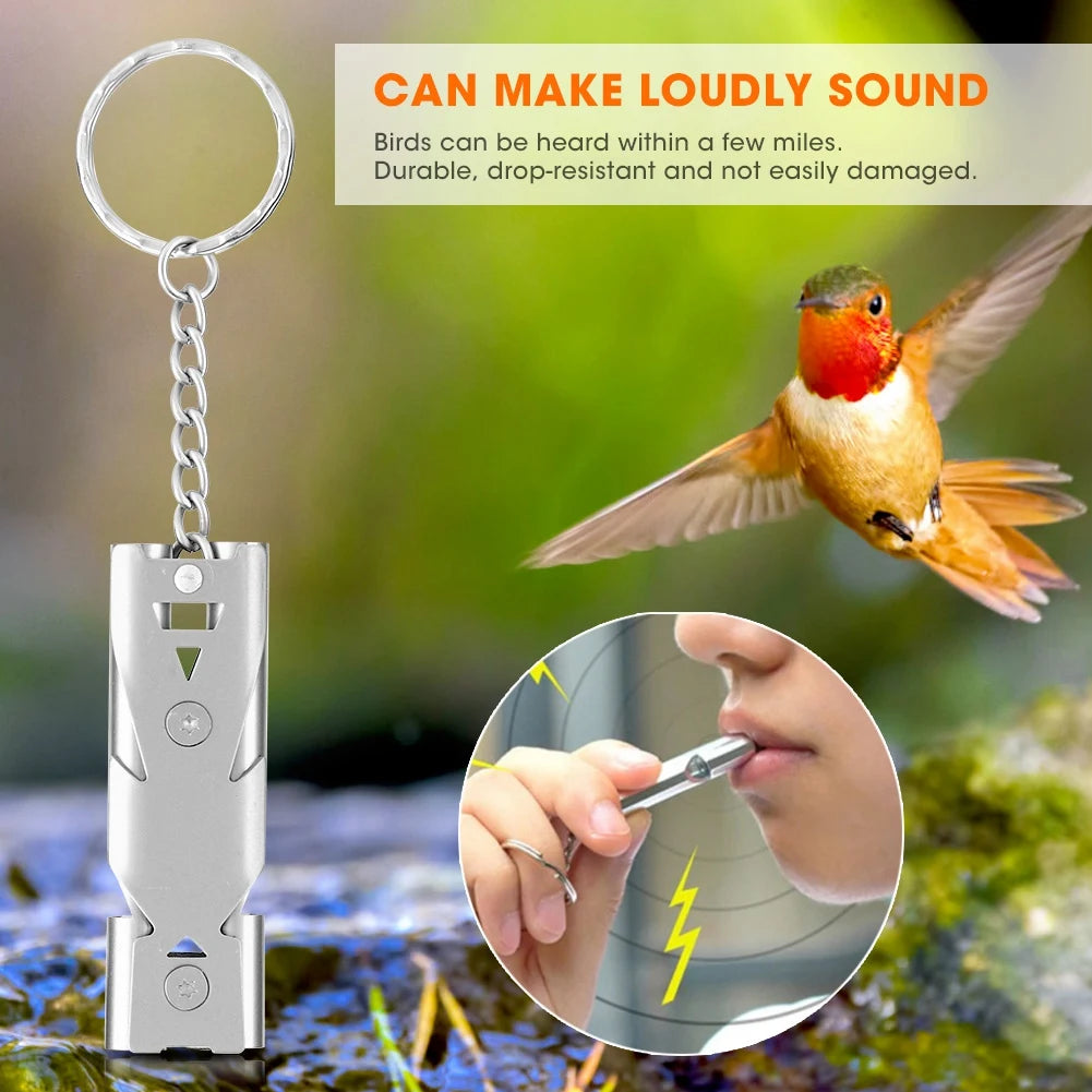 Ultrasonic Training Two- Whistle Back Bird Training Tool