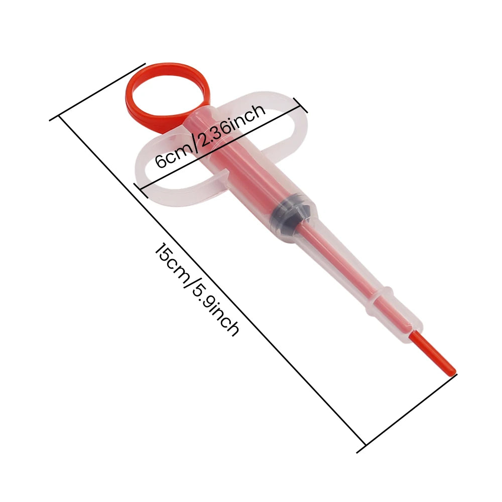 Pills Applicator Syringe Medicine Pet Feeder