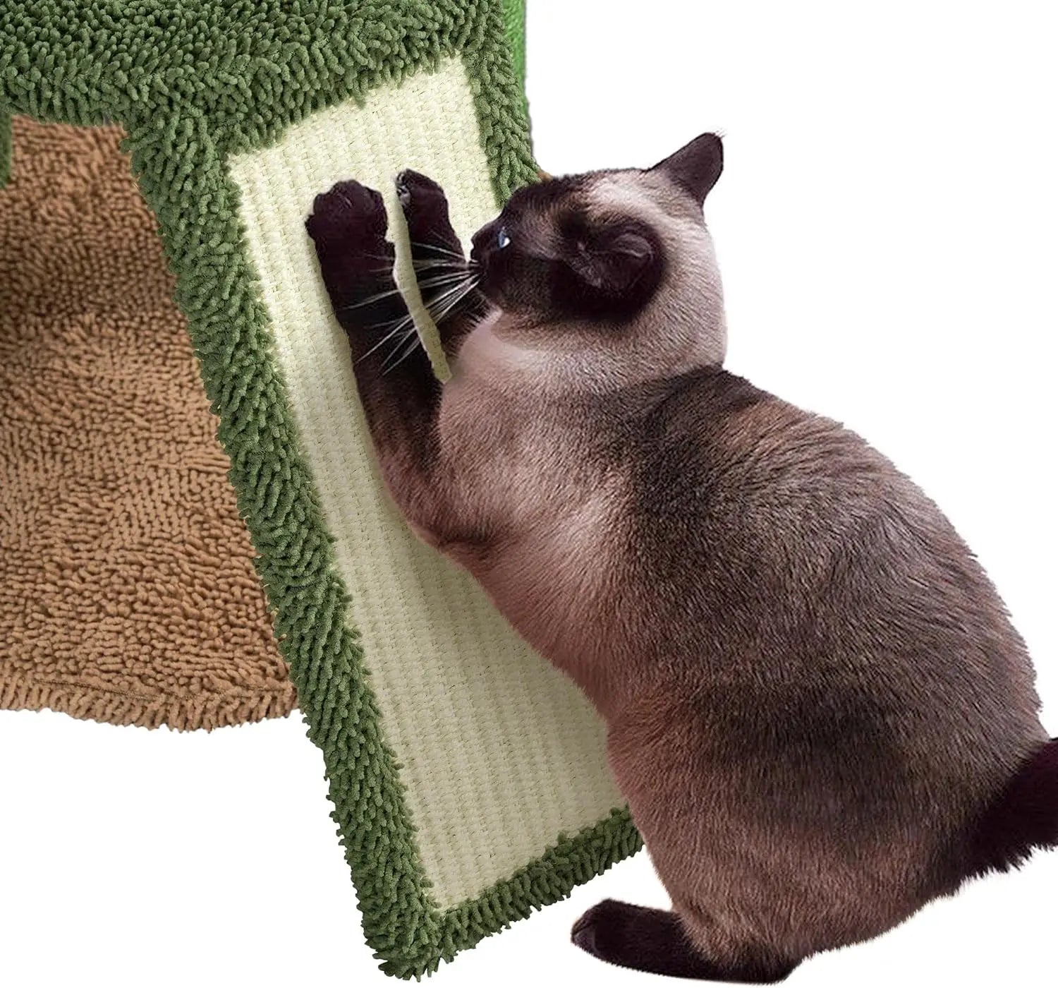 Multi Level Condo Scratching Post  42in Cat Tower for Indoor