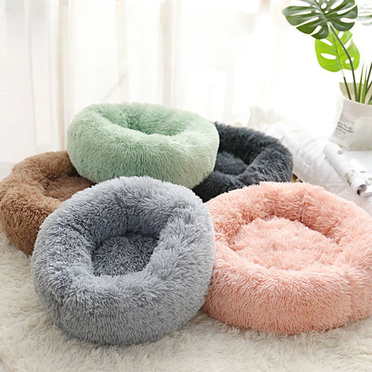 Detachable Plush Pet Nest Bed