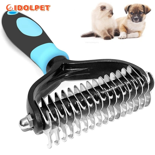 Pet Deshedding Brush Rake