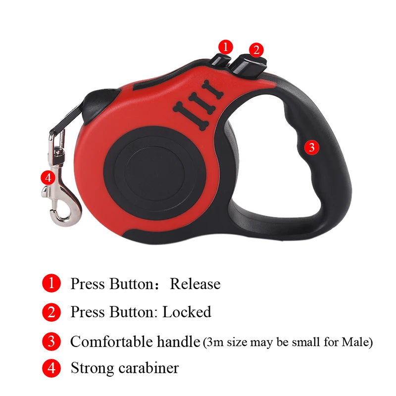 Dog Leash Automatic Retractable Lead