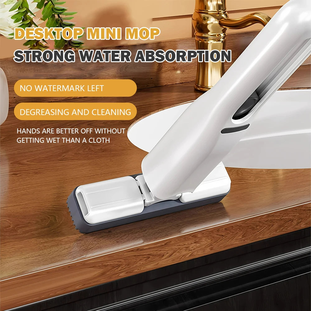 Mini Squeeze Mop | Folding Design for Home & Floor Cleaning