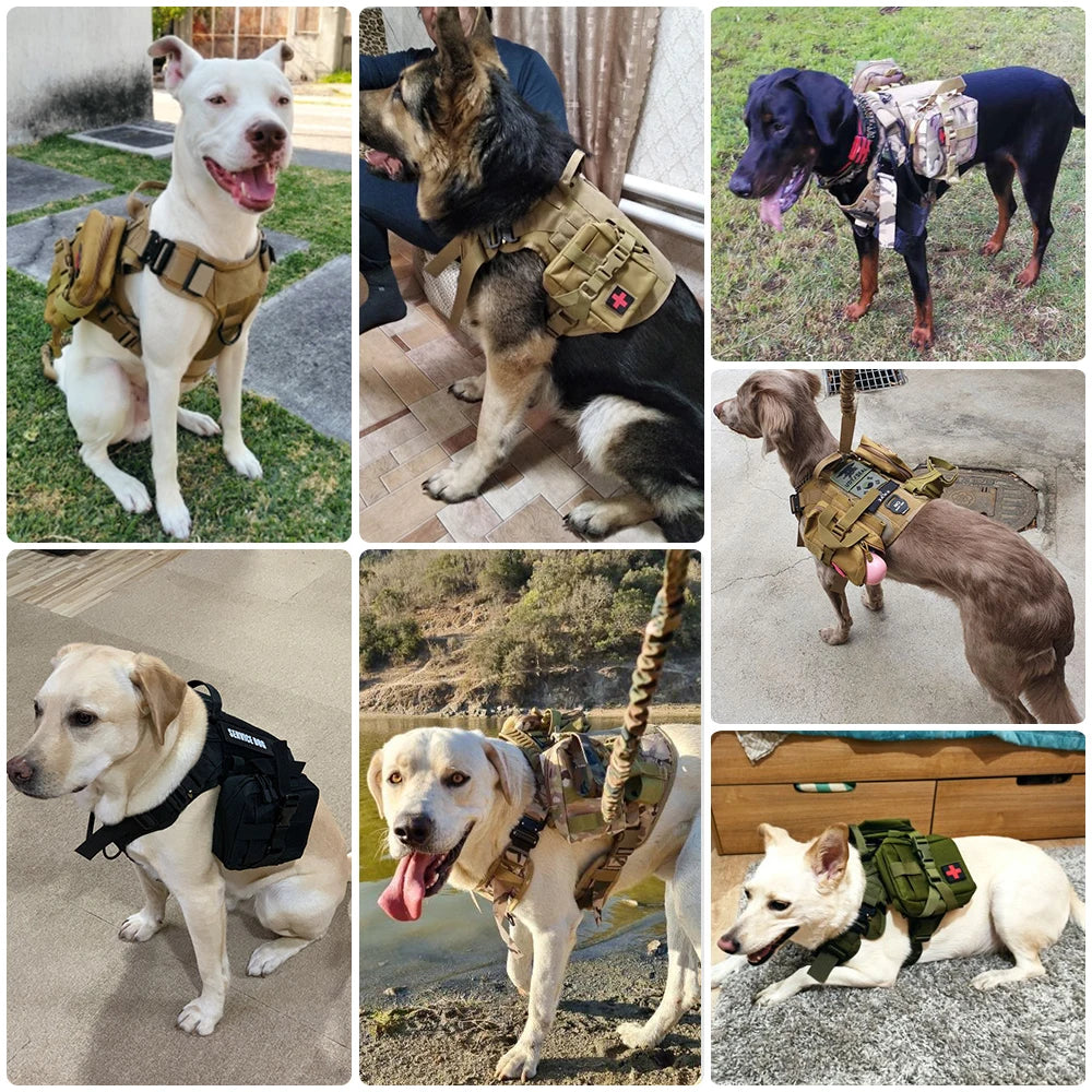 Military Large Pet Harness