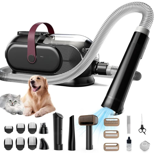 Pet Grooming Kit & Dog Hair Vacuum