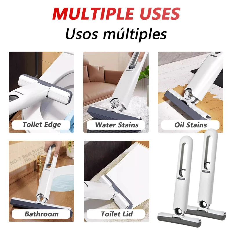 Mini Squeeze Mop | Folding Design for Home & Floor Cleaning