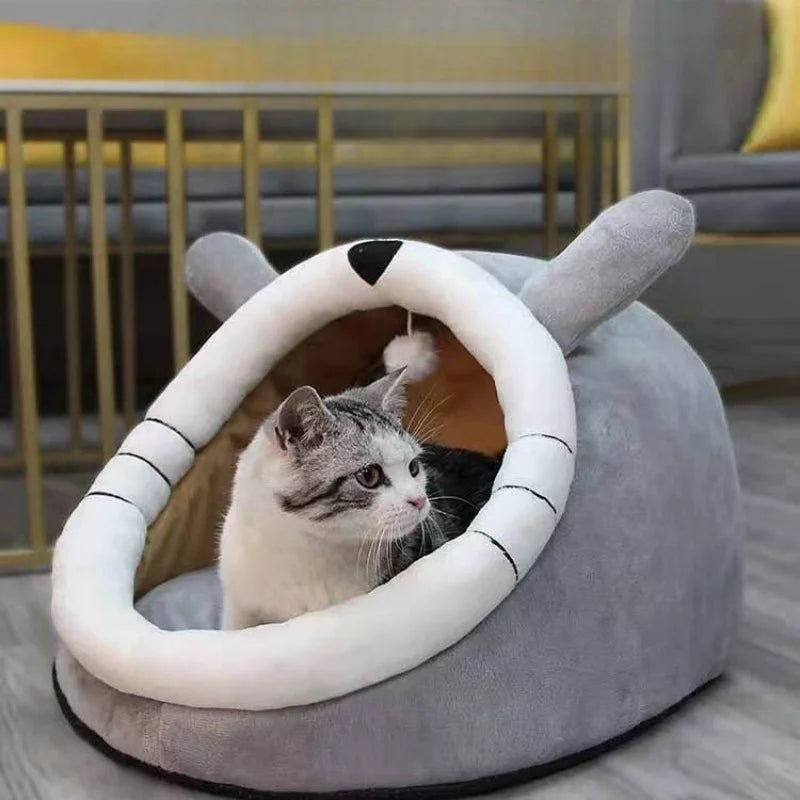 Foldable and Washable Winter Cute and Warm Cat/Dog House