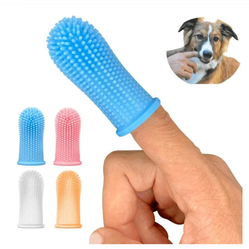 Finger Toothbrush for Dogs & Cats