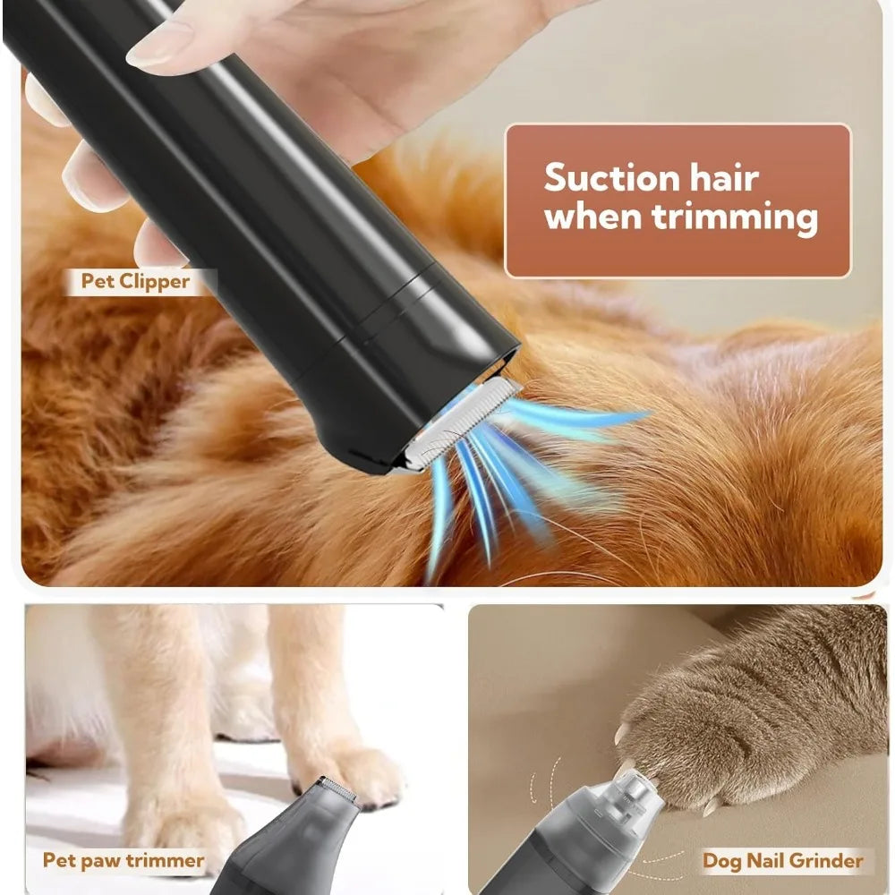 Pet Grooming Kit & Dog Hair Vacuum