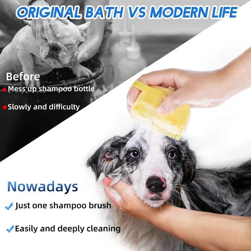 Pet Dog/Cat Shampoo Brush/Scrubber