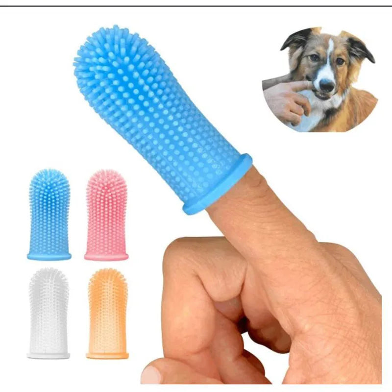 Finger Toothbrush for Dogs & Cats