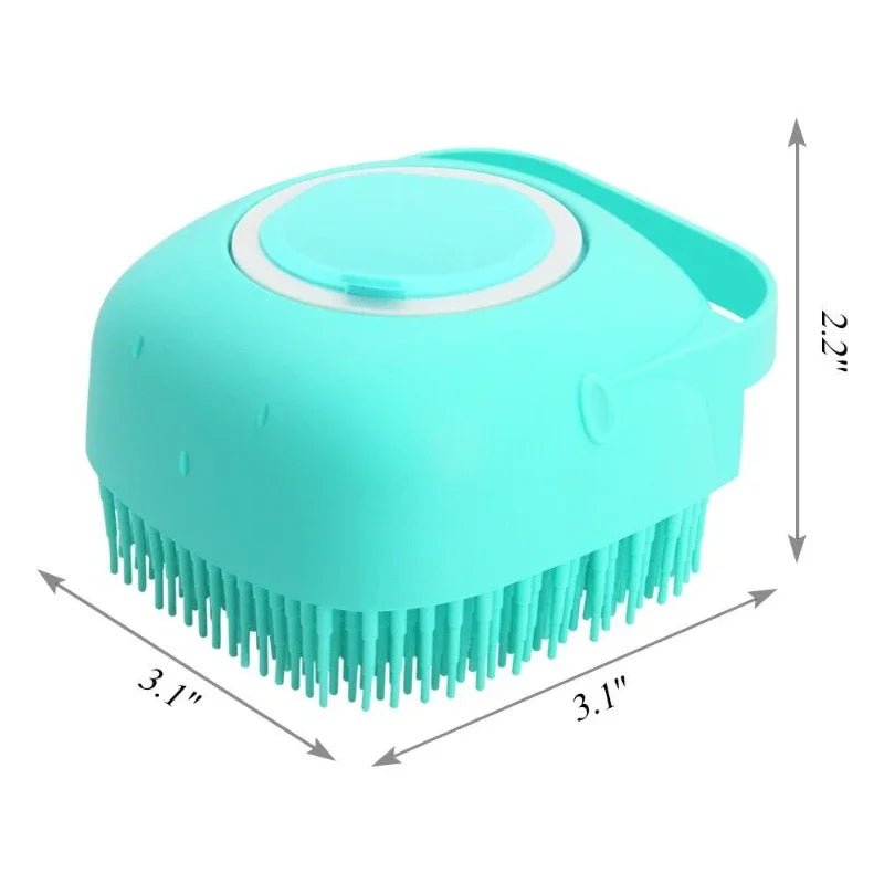 Pet Shampoo Brush 2.7oz 80ml Cat Massage Comb