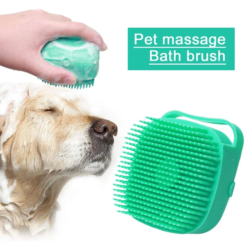 Pet Shampoo Brush 2.7oz 80ml Cat Massage Comb