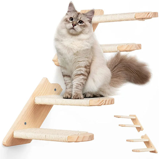 Wall Mounted Reversible Cat Climbing Shelf