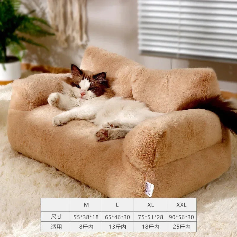 Washable Warm Pet Sofa Bed