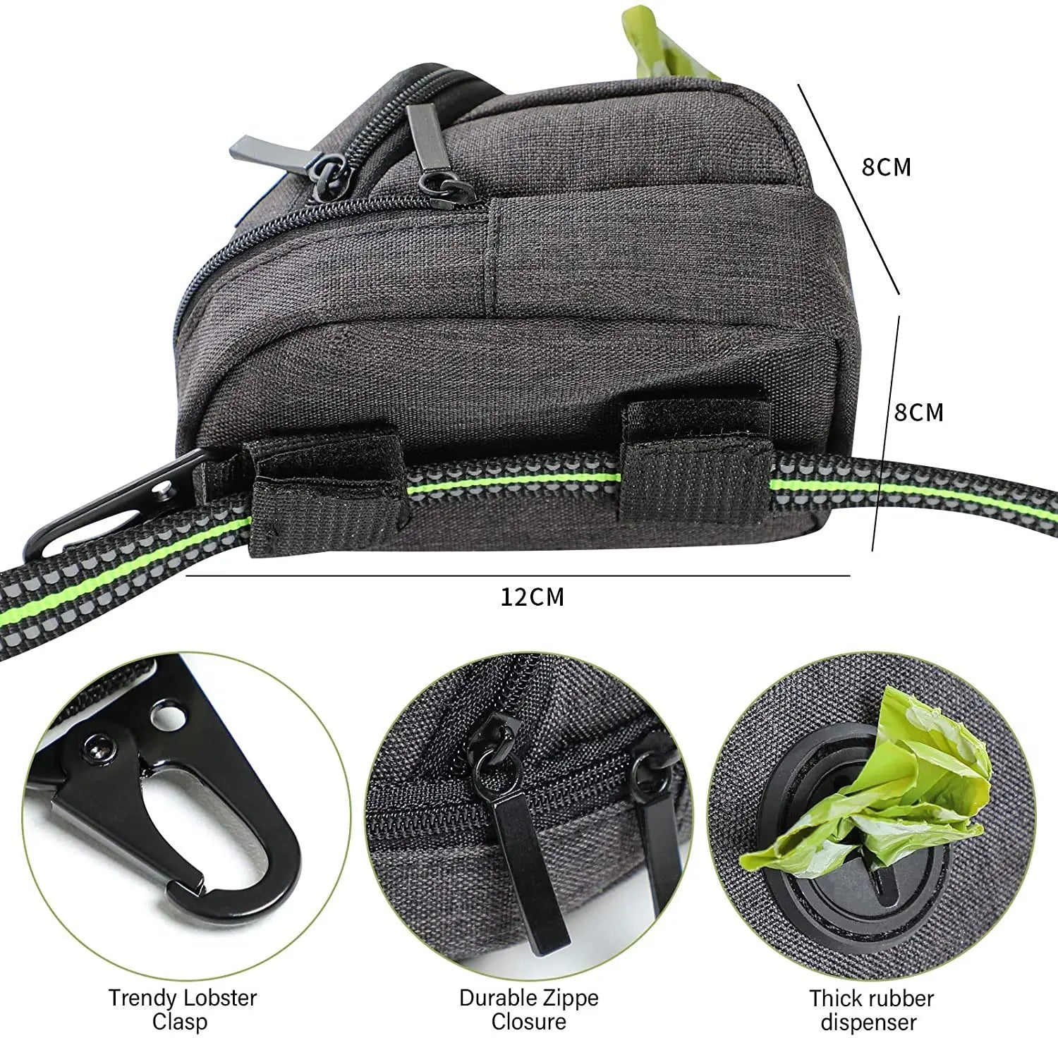 Portable Multifunction Pouch Poop Pet Dispenser