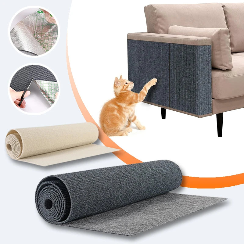 Trimmable Cat Scratching Post Carpet